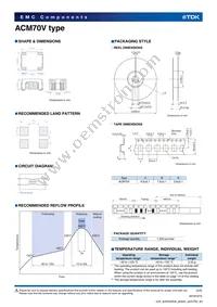 ACM70V-701-2PL-TL00 Datasheet Page 3