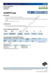 ACM9070-701-2PL-TL01 Datasheet Cover