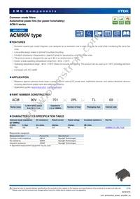 ACM90V-701-2PL-TL00 Datasheet Cover