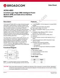 ACNU-4803-500E Datasheet Cover