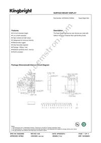 ACPSA04-41SRWA Datasheet Cover