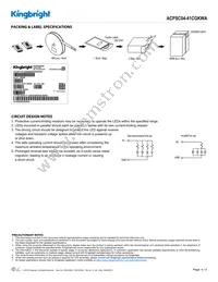 ACPSC04-41CGKWA Datasheet Page 4