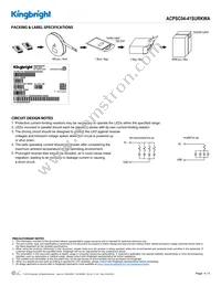 ACPSC04-41SURKWA Datasheet Page 4