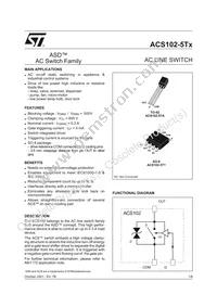 ACS102-5TA Datasheet Cover