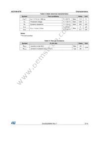 ACS108-8TN-TR Datasheet Page 3