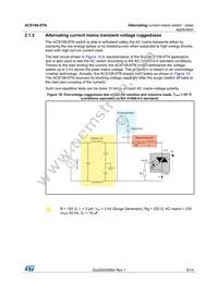 ACS108-8TN-TR Datasheet Page 9