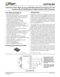 ACS725LMATR-50AB-T Datasheet Cover