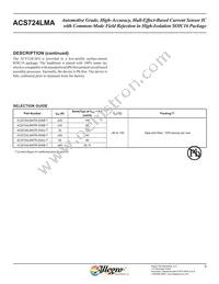 ACS725LMATR-50AB-T Datasheet Page 2