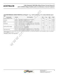 ACS756KCA-050B-PFF-T Datasheet Page 7