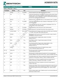 ACS8509T Datasheet Page 6