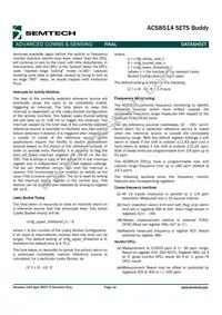 ACS8514T Datasheet Page 12