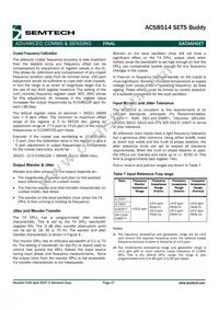 ACS8514T Datasheet Page 17