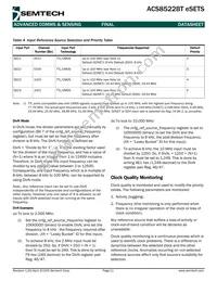 ACS8522BT Datasheet Page 11