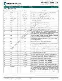 ACS8522T Datasheet Page 6