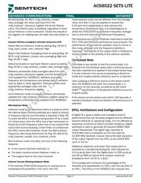 ACS8522T Datasheet Page 17