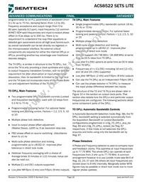 ACS8522T Datasheet Page 18