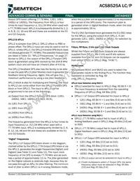 ACS8525AT Datasheet Page 16