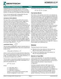 ACS8525T Datasheet Page 11