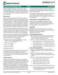 ACS8525T Datasheet Page 16