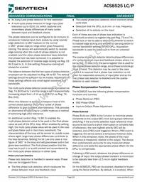 ACS8525T Datasheet Page 19