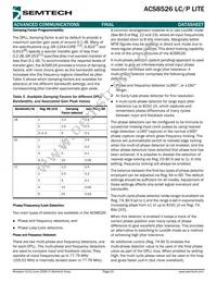 ACS8526T Datasheet Page 15