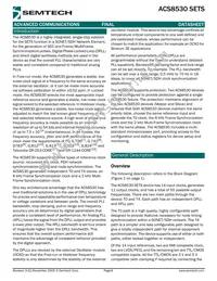 ACS8530T Datasheet Page 8