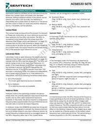 ACS8530T Datasheet Page 17