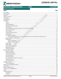 ACS8946T Datasheet Page 2