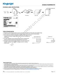 ACSA03-41SURKWA-F01 Datasheet Page 4