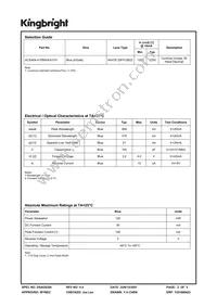 ACSA04-41PBWA/A-F01 Datasheet Page 2