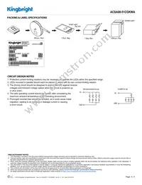 ACSA08-51CGKWA Datasheet Page 4