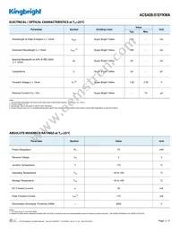 ACSA08-51SYKWA Datasheet Page 2