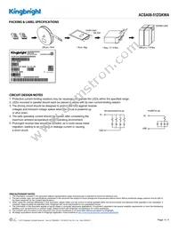 ACSA08-51ZGKWA Datasheet Page 4