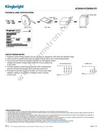 ACSA56-41CGKWA-F01 Datasheet Page 4