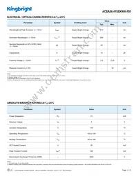 ACSA56-41SEKWA-F01 Datasheet Page 2