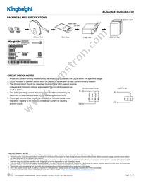 ACSA56-41SURKWA-F01 Datasheet Page 4