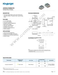 ACSC02-41SGWA-F01 Datasheet Cover