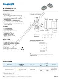 ACSC03-41SEKWA-F01 Datasheet Cover