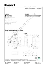 ACSC03-41SRWA-F01 Datasheet Cover