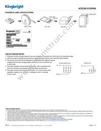 ACSC08-51CGKWA Datasheet Page 4