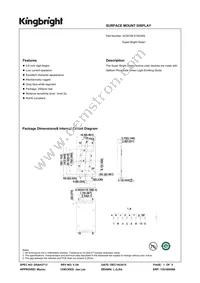 ACSC08-51SGWA Datasheet Cover