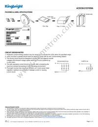 ACSC08-51SYKWA Datasheet Page 4