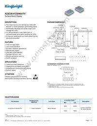 ACSC56-41CGKWA-F01 Datasheet Cover
