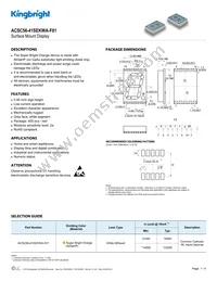 ACSC56-41SEKWA-F01 Datasheet Cover