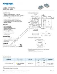ACSC56-41SYKWA-F01 Datasheet Cover