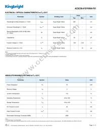 ACSC56-41SYKWA-F01 Datasheet Page 2