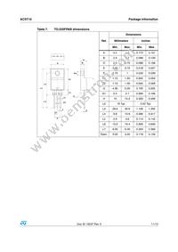 ACST10-7SFP Datasheet Page 11