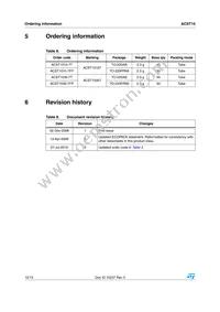 ACST10-7SFP Datasheet Page 12