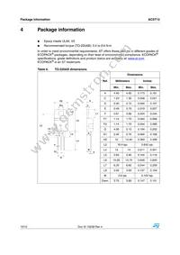 ACST1235-7T Datasheet Page 10