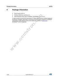 ACST610-8GTR Datasheet Page 10